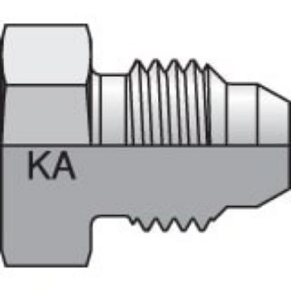 Picture of Komatsu 30° Flare, Metric Thread Adapters - 104PNMKAS