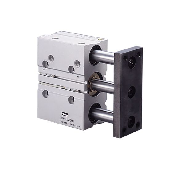 Picture of Small-size Compact Design Pneumatic Cylinder with Guide Model:10G-3 - 10G-3-SKU