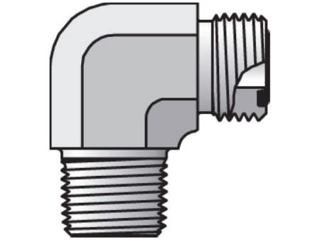 Picture for category Seal-Lok ORFS 90° Elbow CLO