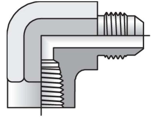 Picture of Triple-Lok 37° 90° Elbow DTX - 4-4 DBTX-S