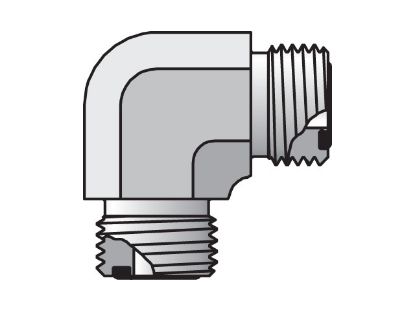Picture of Seal-Lok ORFS 90° Elbow ELO - 12 ELO-S BP