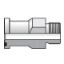 Picture of O-ring Face Seal, 37° Flare and Flareless Code 61 and 62 Flange Adapters - 20 F5OHQ2-S