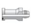 Picture of O-ring Face Seal, 37° Flare and Flareless Code 61 and 62 Flange Adapters - 12-16 XHQ2-S