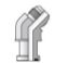 Picture of O-ring Face Seal, 37° Flare and Flareless Code 61 and 62 Flange Adapters - 24 XVQ1-S
