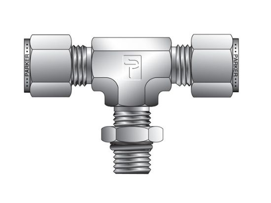 Picture of CPI Inch Tube Male Tee SAE Straight Thread - S5BZ - 16-16-16 S5BZ-B