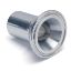 Picture of PTFE Hose “True-Bore” Fittings - PAGE Series - 48-48SAN-S