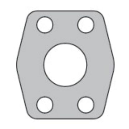 Picture of 4-Bolt Hydraulic Flanges and Components - 12CP1SX