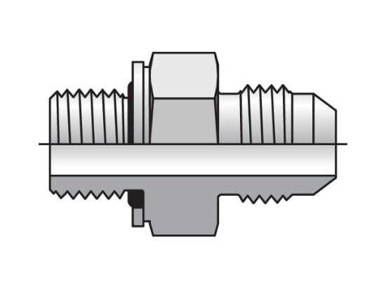 Picture of Triple-Lok 37° Straight F4OMX - 12F4OMXS V0894