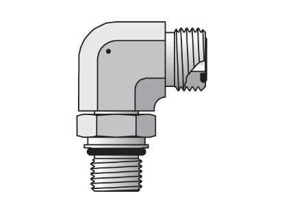Picture of Seal-Lok ORFS 90° Elbow C87OMLO - 6M12C87OMLOS V0894