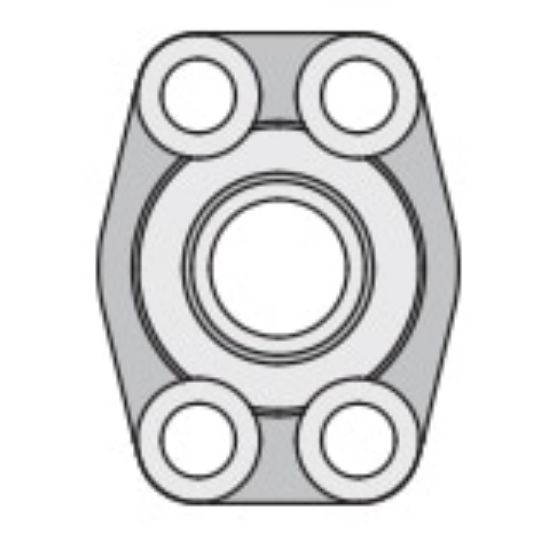 Picture of 4-Bolt Hydraulic Flanges and Components - 12G4Q1BSXK