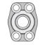 Picture of 4-Bolt Hydraulic Flanges and Components - 12G4Q1BSXK