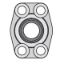 Picture of 4-Bolt Hydraulic Flanges and Components - 12G5Q1BSS