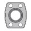 Picture of 4-Bolt Hydraulic Flanges and Components - 16SPGG5Q2BSX