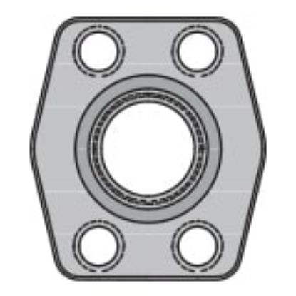 Picture of 4-Bolt Hydraulic Flanges and Components - 16W4Q1BSX