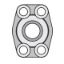 Picture of 4-Bolt Hydraulic Flanges and Components - 12W6Q1BSX