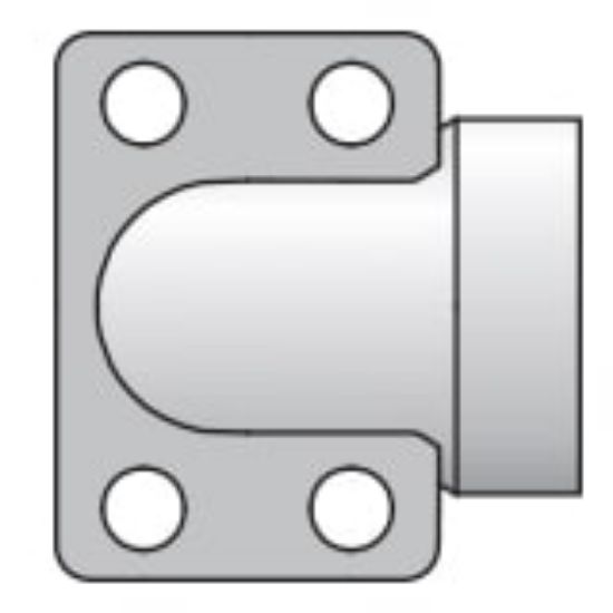 Picture of 4-Bolt Hydraulic Flanges and Components - 16W6EQ1BSXK