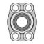 Picture of 4-Bolt Hydraulic Flanges and Components - 12W7Q1PSX