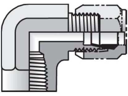 Picture of Ferulok 90° Elbow DBU - 16 DU-S