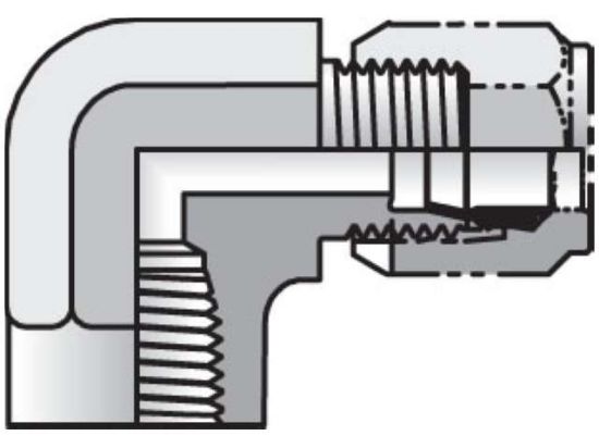 Picture of Ferulok 90° Elbow DBU - 4 DU-S