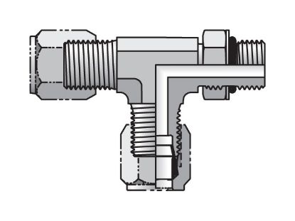 Picture of Ferulok Tee R5BU - 16 R5OU-S