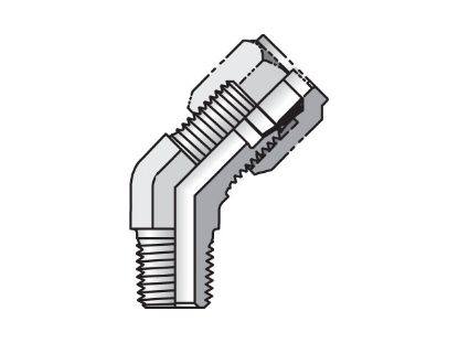 Picture of Ferulok 45° Elbow VBU - 16 VU-S
