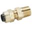 Picture of 68P-4-1 - Brass Compression Fittings for Thermoplastic and Soft Metal Tubing - Poly-Tite.