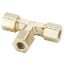Picture of Inch Brass Compression Fittings - 164C-6-6-4