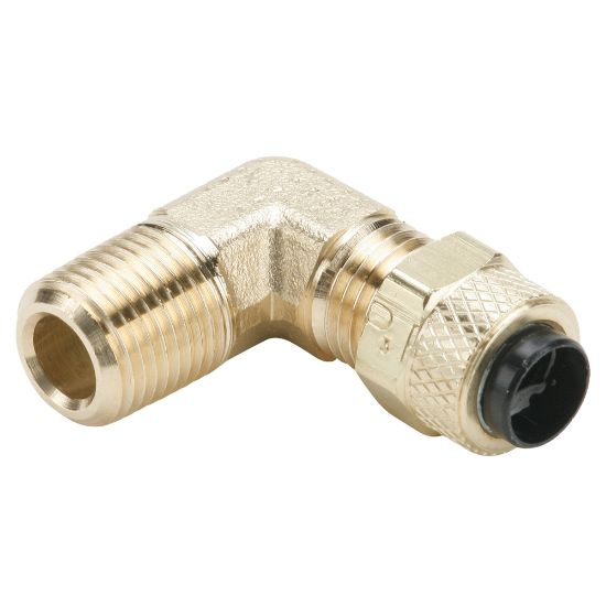 Picture of Brass Compression Fittings for Thermoplastic and Soft Metal Tubing - Poly-Tite. - 169P-4-2