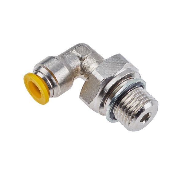 Picture of Push-to-Connect Nickel Plated Instant Fittings - Prestolok PLP Metal - 169PLP-4M-4G