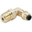 Picture of Brass Compression Fittings for Thermoplastic and Soft Metal Tubing - Poly-Tite. - 169PS-6-4