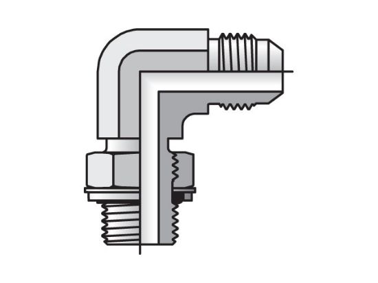 Picture of Triple-Lok 37° 90° Elbow C4OMX - 6-6C4OMXS V0894