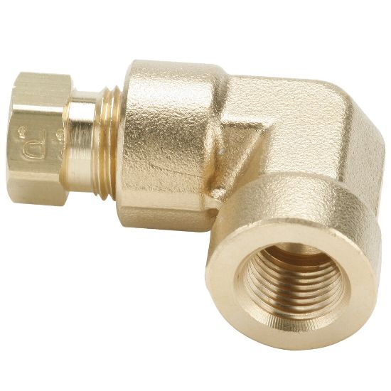 Picture of Brass flareless tube fitting, Hi-Duty - 170HD-2-2