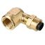 Picture of Brass Compression Fittings for Thermoplastic and Soft Metal Tubing - Poly-Tite. - 170P-4-2