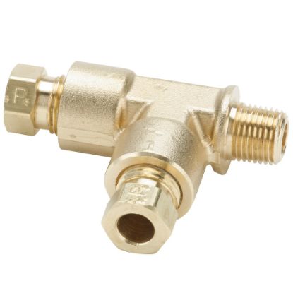 Picture of Brass flareless tube fitting, Hi-Duty - 171HD-4-2