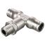 Picture of Electroless Nickel Plated Brass Push-to-Connect Fittings - Prestolok PLM - 172PLM-10M-6R