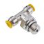 Picture of Push-to-Connect Nickel Plated Instant Fittings - Prestolok PLP Metal - 172PLP-4M-2G