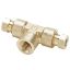 Picture of 177HD-4-2 - Brass flareless tube fitting, Hi-Duty