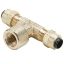Picture of Brass Compression Fittings for Thermoplastic and Soft Metal Tubing - Poly-Tite. - 177P-4-6