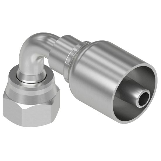 Picture of Crimp Style Hydraulic Hose Fitting - 43 Series Fittings - 1G243-6-6