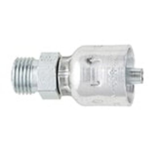 Picture of Crimp Style Hydraulic Hose Fitting – 71 Series Fittings - 1J071-8-8