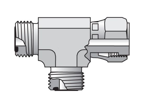 Picture of Seal-Lok ORFS Tee R6MLO - 20R6MLOS