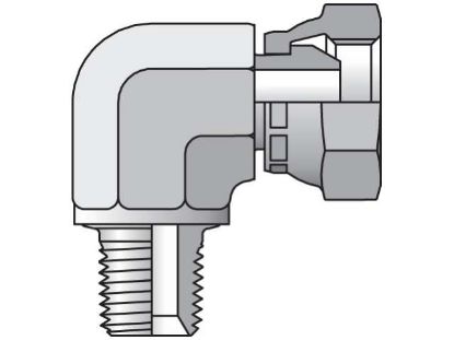 Picture of Pipe Swivel 90° Elbow 2107 - 2107-4-4 BP