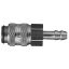 Picture of Double Shut-off, Miniature Size Quick Couplings - Rectus 21 DSO Series - 21KBTF06MVN