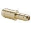 Picture of Brass Pneumatic Hose Barbs for Tubing, Dubl-Barb - 22-4-8