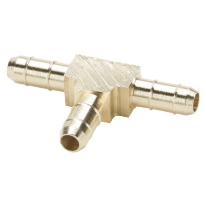 Picture of Brass Pneumatic Hose Barbs for Tubing, Dubl-Barb - 224-4