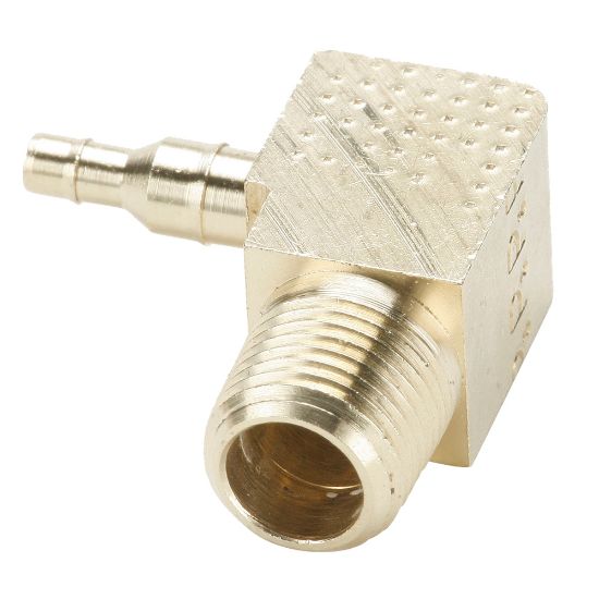 Picture of Brass Pneumatic Hose Barbs for Tubing, Dubl-Barb - 229-4-5/32-2