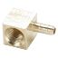 Picture of Brass Pneumatic Hose Barbs for Tubing, Dubl-Barb - 230-4-2