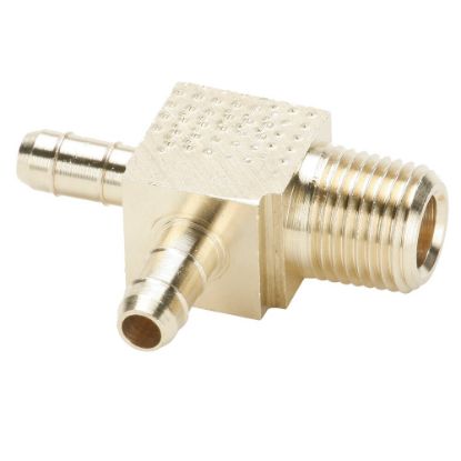 Picture of Brass Pneumatic Hose Barbs for Tubing, Dubl-Barb - 231-4-2