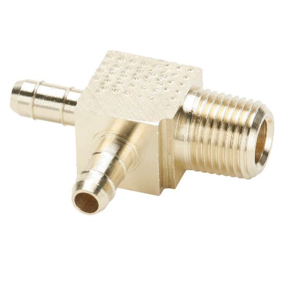 Picture of Brass Pneumatic Hose Barbs for Tubing, Dubl-Barb - 231-6-4