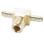 Picture of Brass Pneumatic Hose Barbs for Tubing, Dubl-Barb - 232-6-2